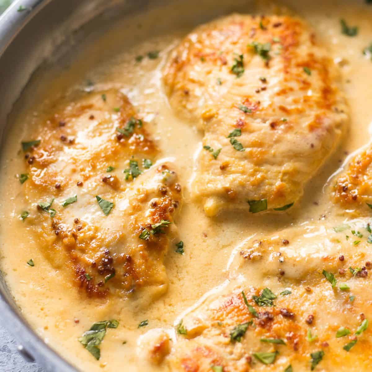 Minute Creamy Honey Mustard Chicken Bake: Family Favorite